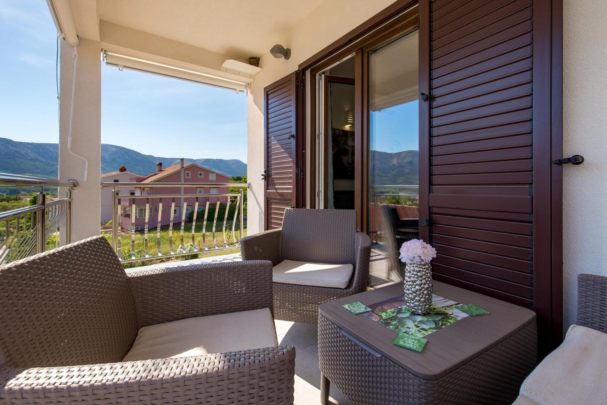 Apartment Coralina Baška Екстериор снимка